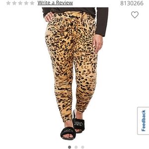 NWT Plus Size Velour Leggings